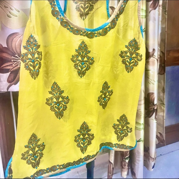 Manish Arora Haute Couture Designer Bestseller Blouse  Pure Silk Georgette - Picture 9 of 12